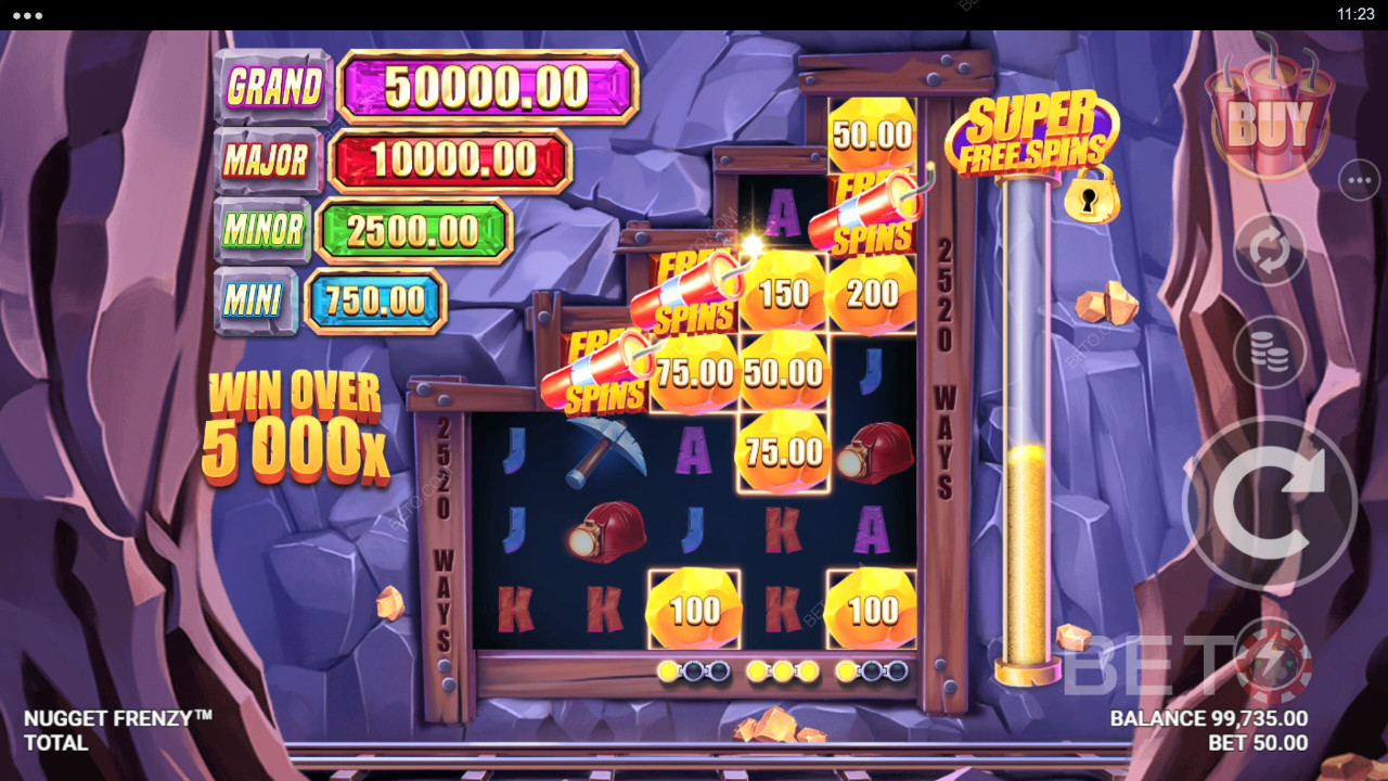 مراجعة لعبة Nugget Frenzy من BETO Slots
