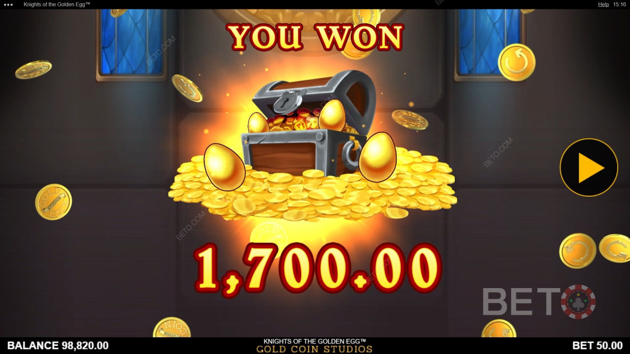 Knights of the Golden Egg اللعب المجاني