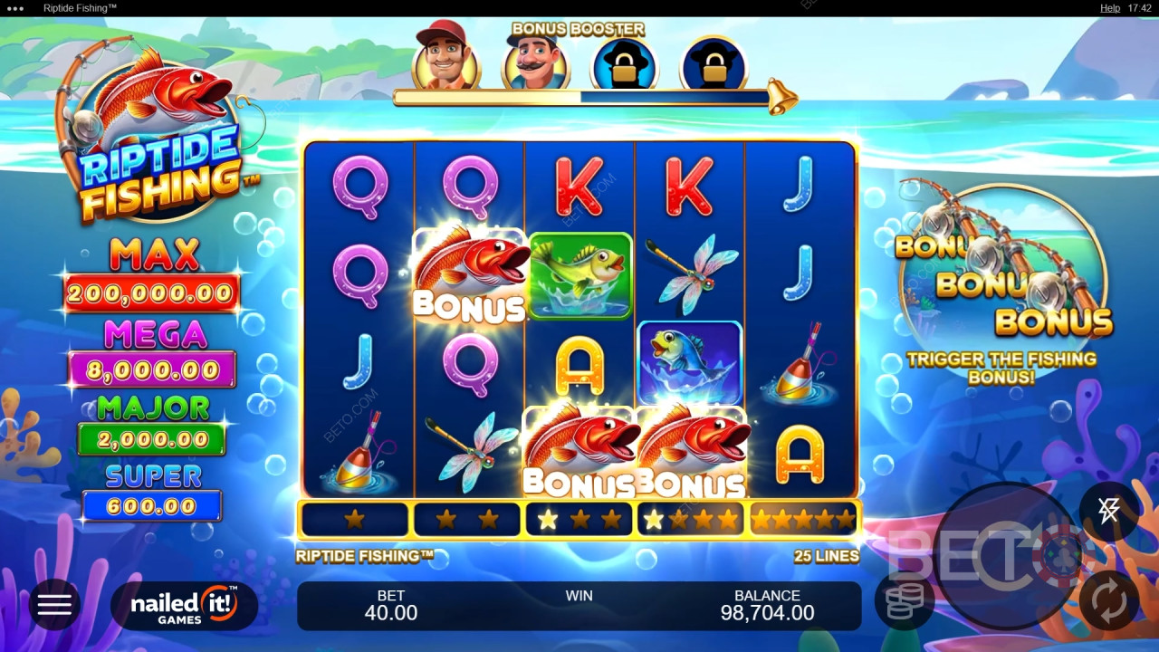 مراجعة Riptide Fishing Review by BETO Slots