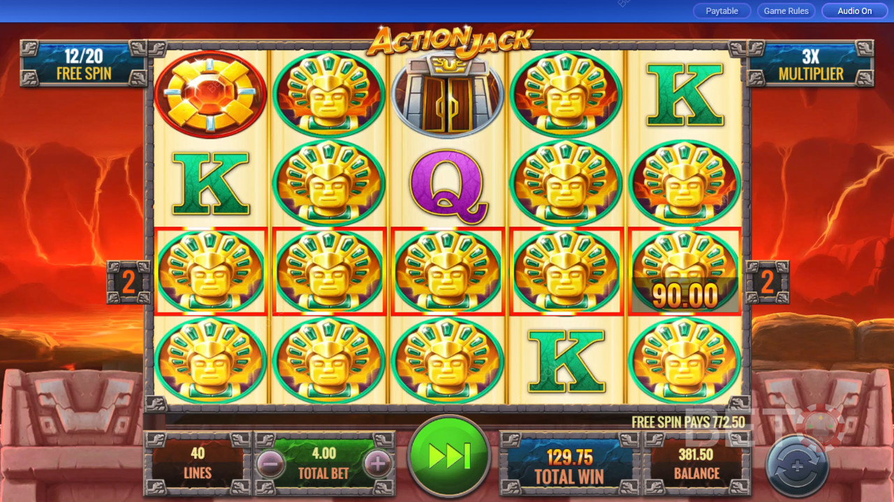 مراجعة Action Jack من BETO Slots