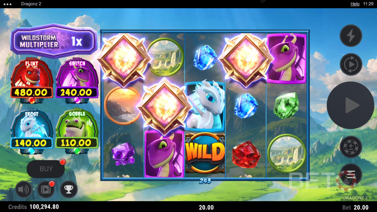 مراجعة Dragonz 2 من BETO Slots