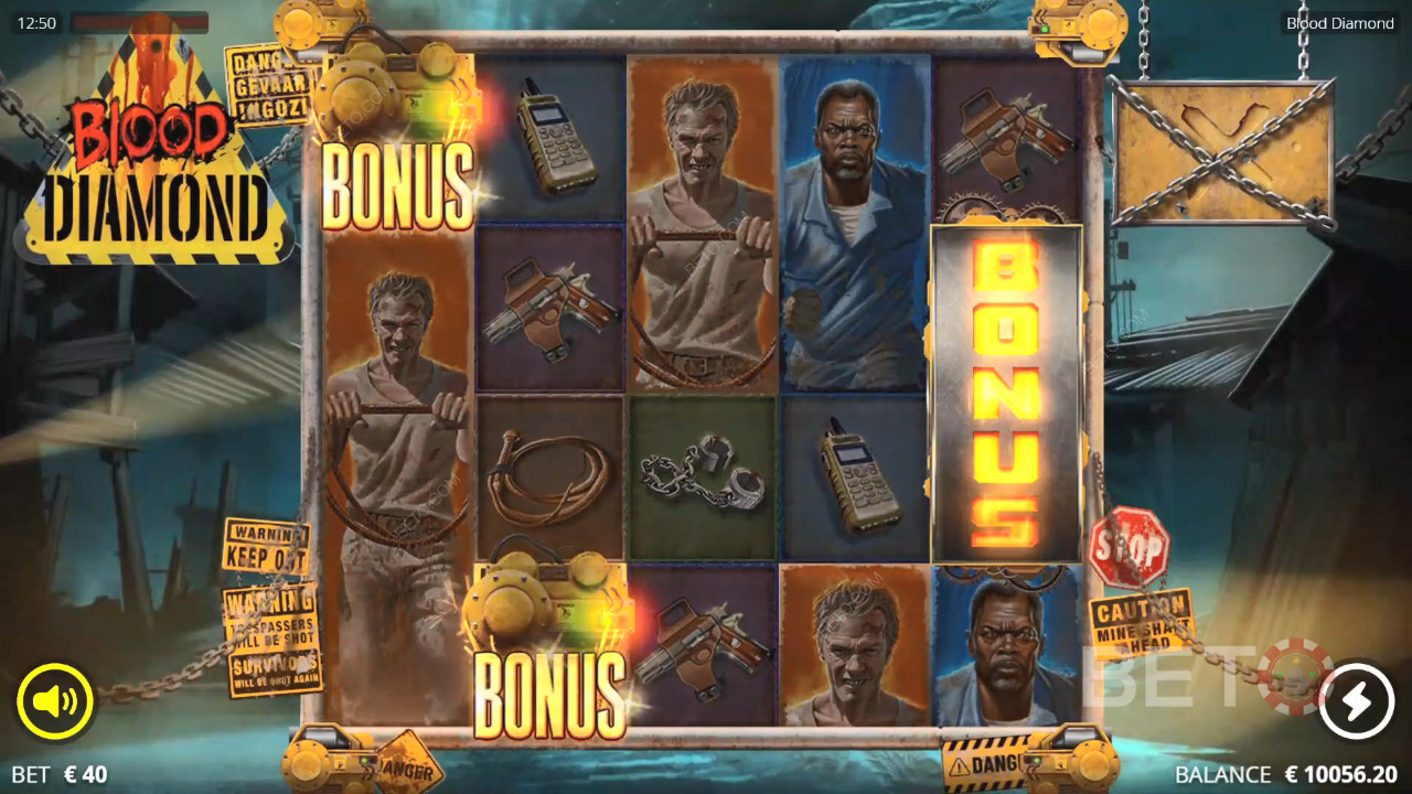 مراجعة ماسة الدم من BETO Slots