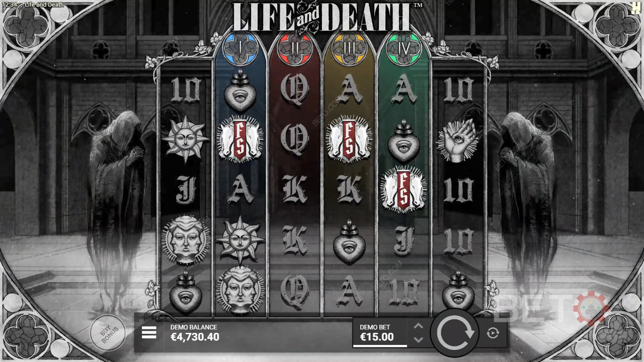 مراجعة الحياة والموت بواسطة فتحات BETO Slots