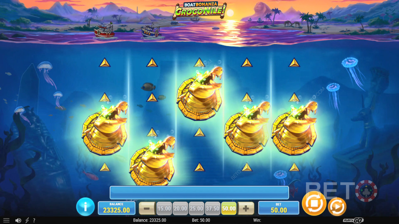 قارب بونانزا كروكونيل! مراجعة من قبل BETO Slots