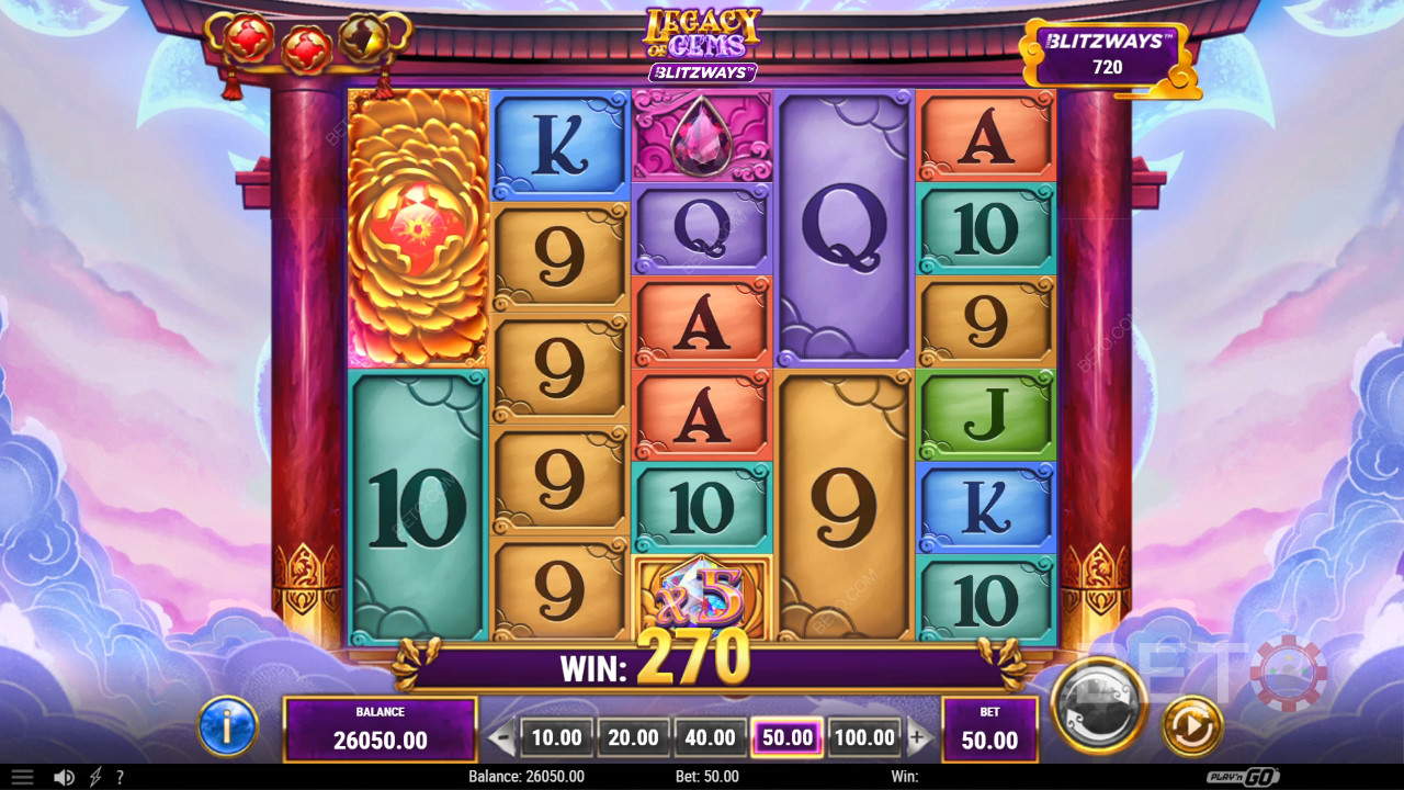 مراجعة Legacy of Gems Blitzways بواسطة BETO Slots