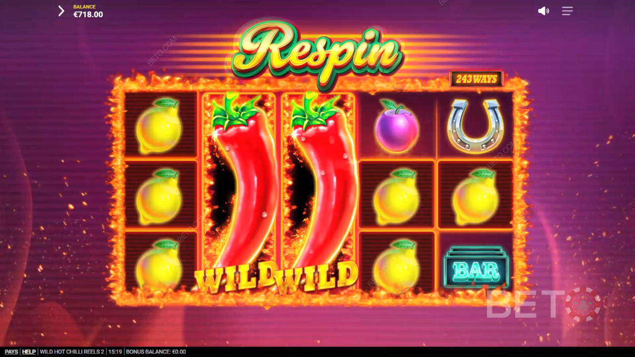 مراجعة Wild Hot Chilli Reels 2 بواسطة BETO Slots