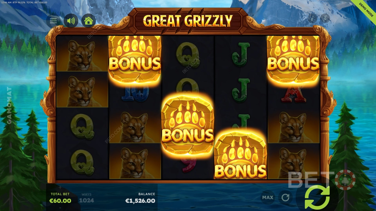 مراجعة Great Grizzly بواسطة BETO Slots