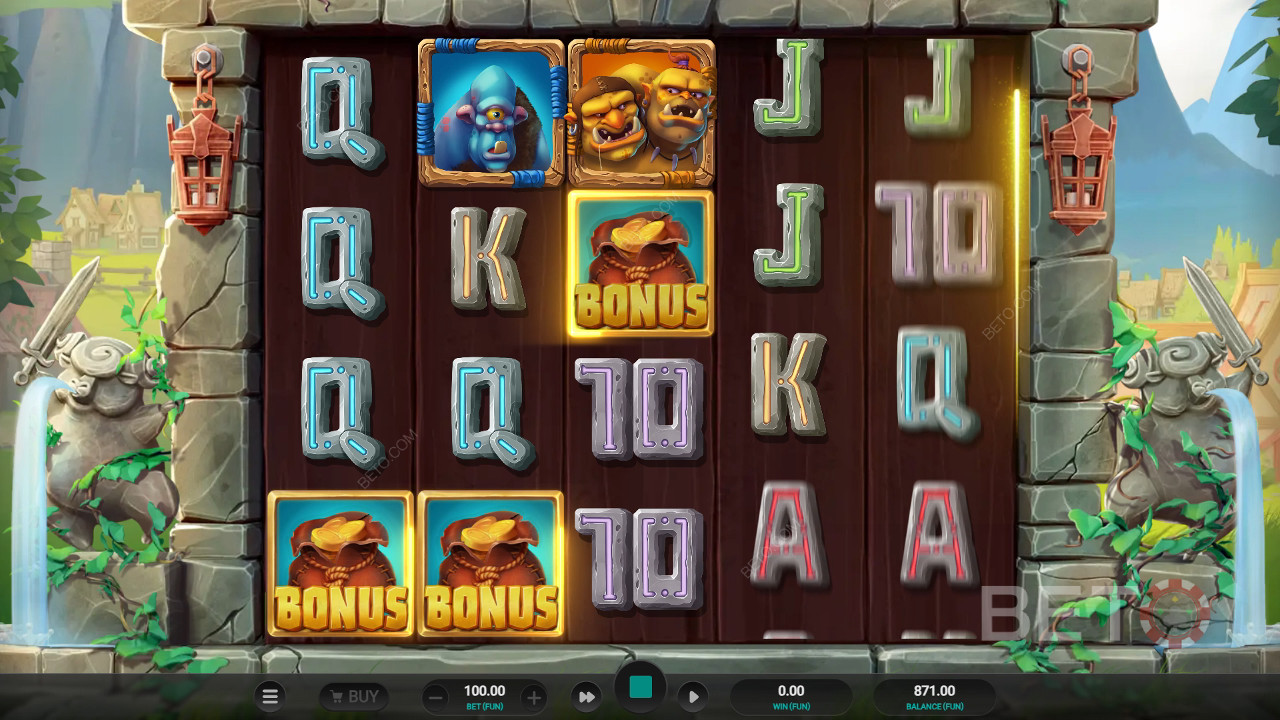 مراجعة العمالقة والأغنام من BETO Slots