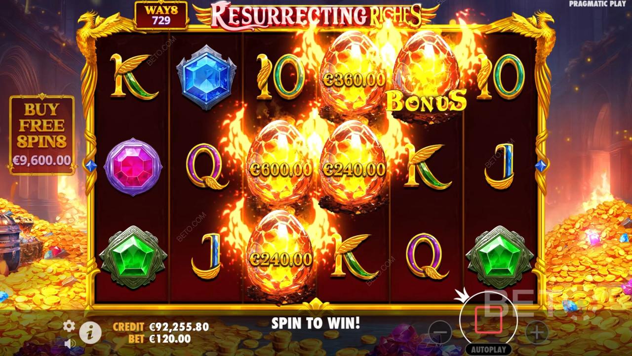 مراجعة إحياء الثروات من قبل BETO Slots
