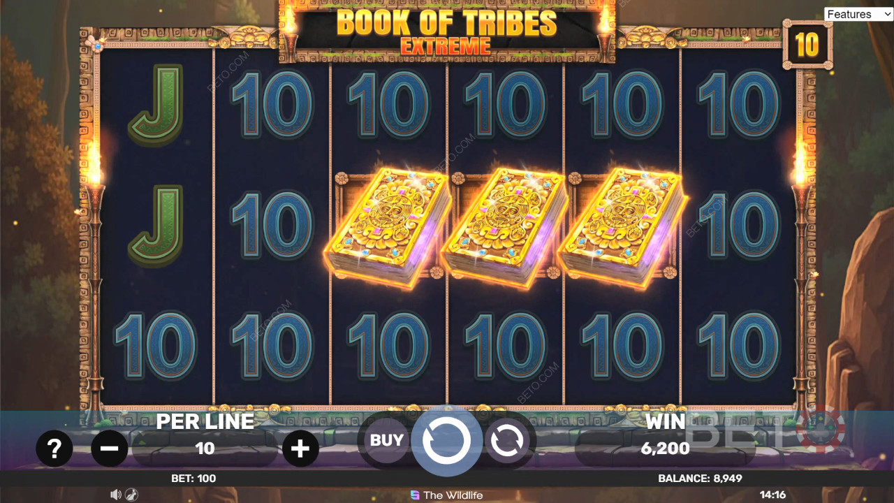مراجعة كتاب القبائل المتطرفة من قبل BETO Slots