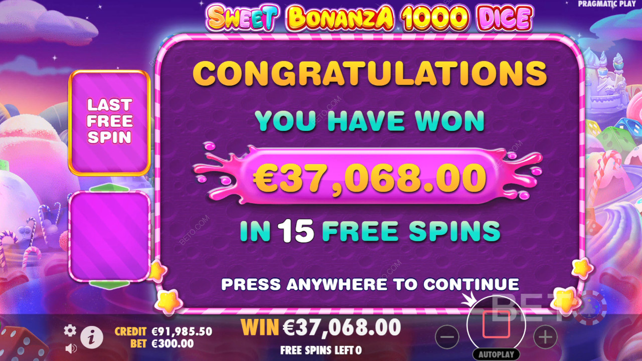 اربح 25,000 ضعف رهانك في Sweet Bonanza 1000 فتحة النرد على الإنترنت!