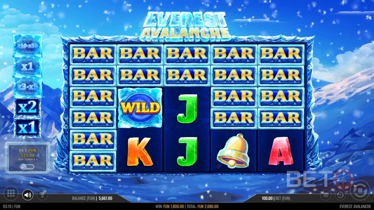 مراجعة Everest Avalanche من BETO Slots
