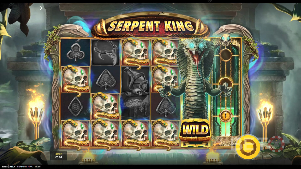 مراجعة ملك الثعبان من قِبل BETO Slots