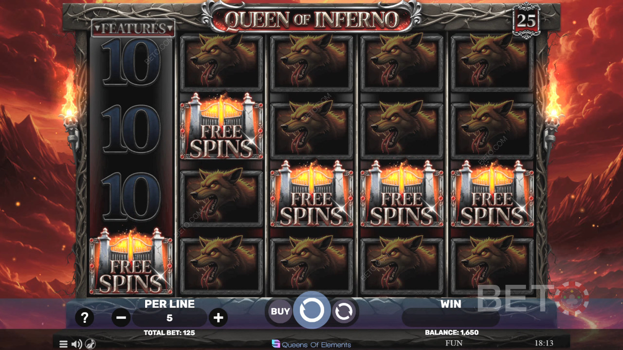 مراجعة ملكة الجحيم من قبل BETO Slots