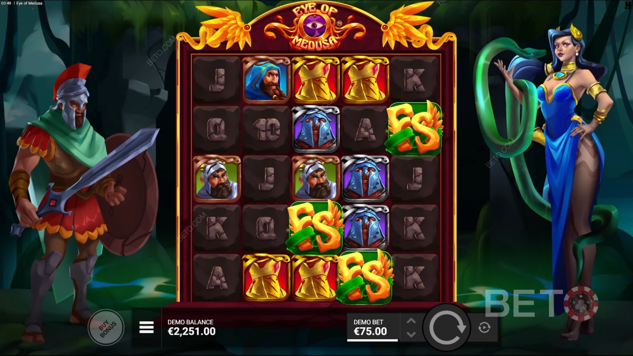 مراجعة عين ميدوسا من قبل BETO Slots