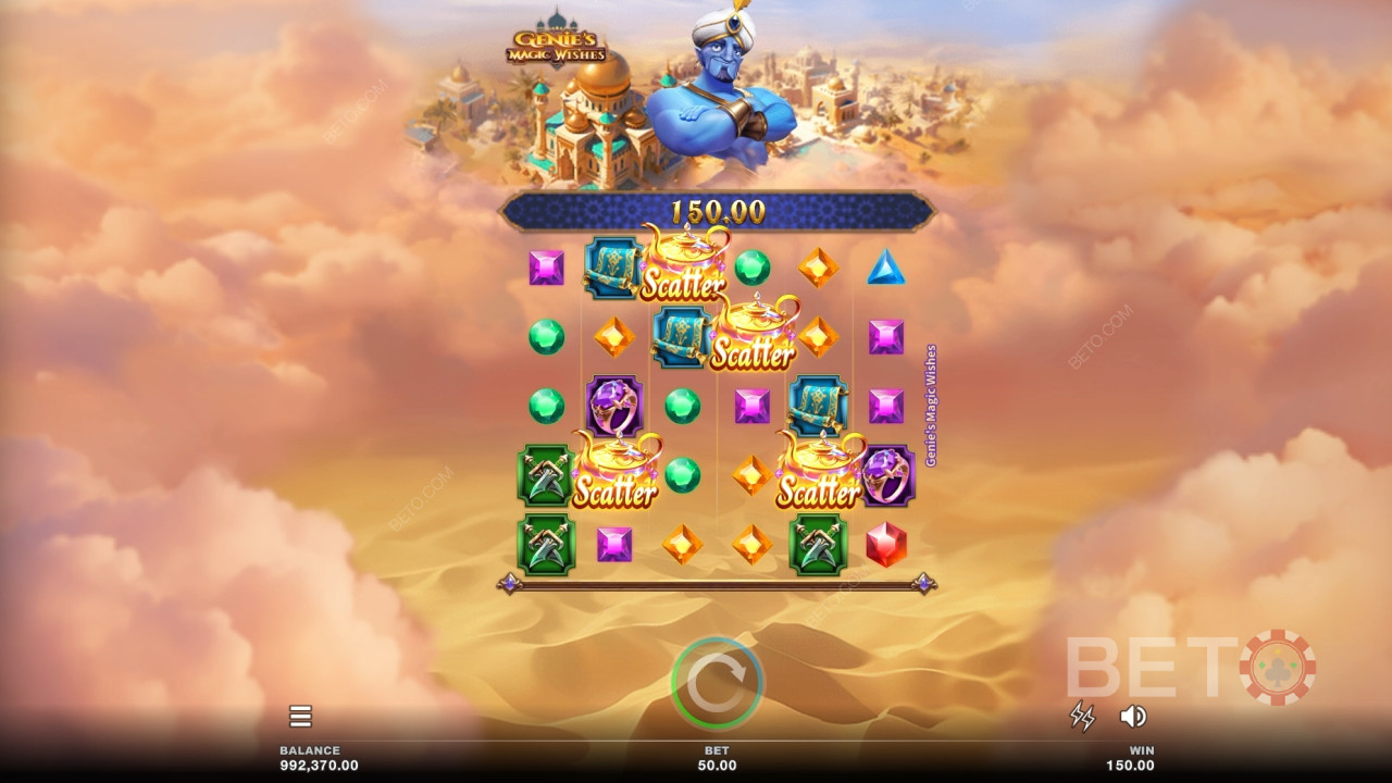 مراجعة أمنيات الجني السحرية من BETO Slots