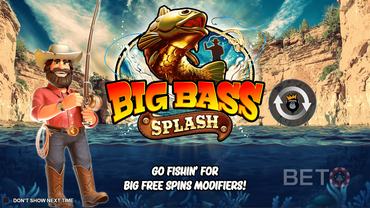 Big Bass Splash هي فتحة مثيرة ستسعد عشاق فتحات الصيد