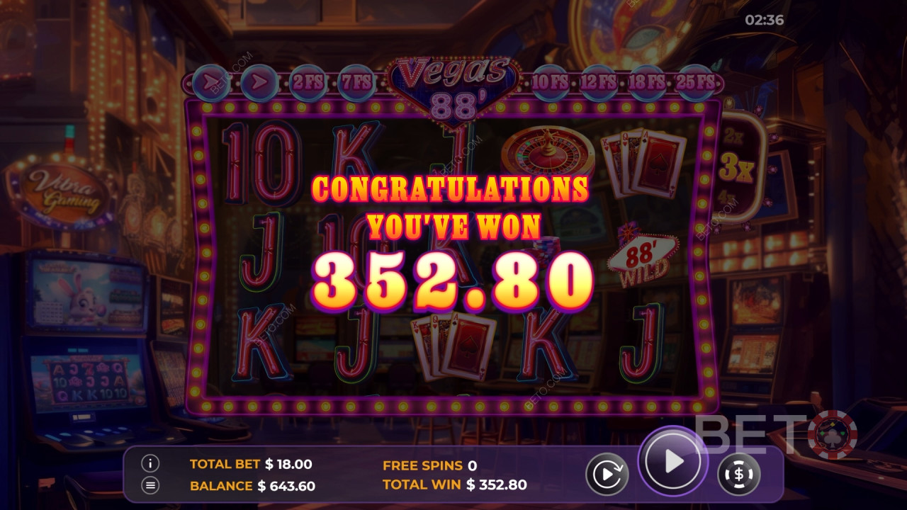 مراجعة Vegas 88 من BETO Slots
