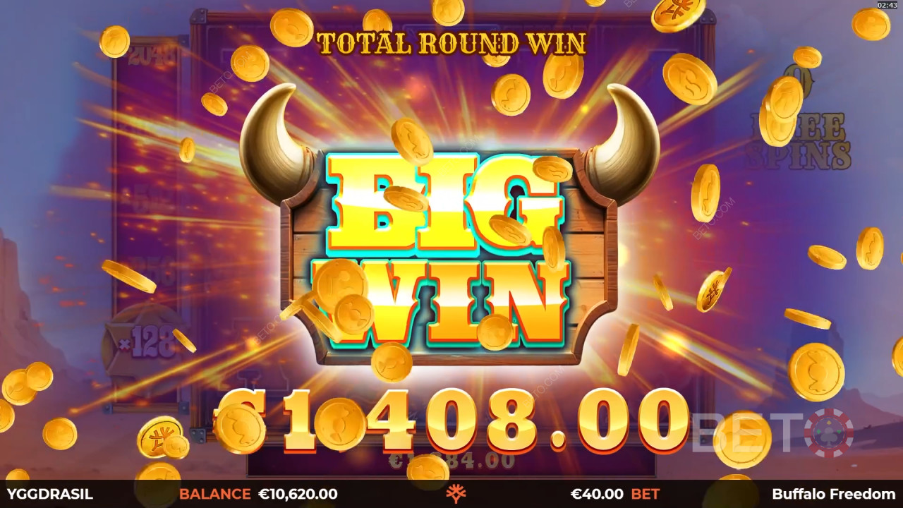 مراجعة Buffalo Freedom من قِبل BETO Slots