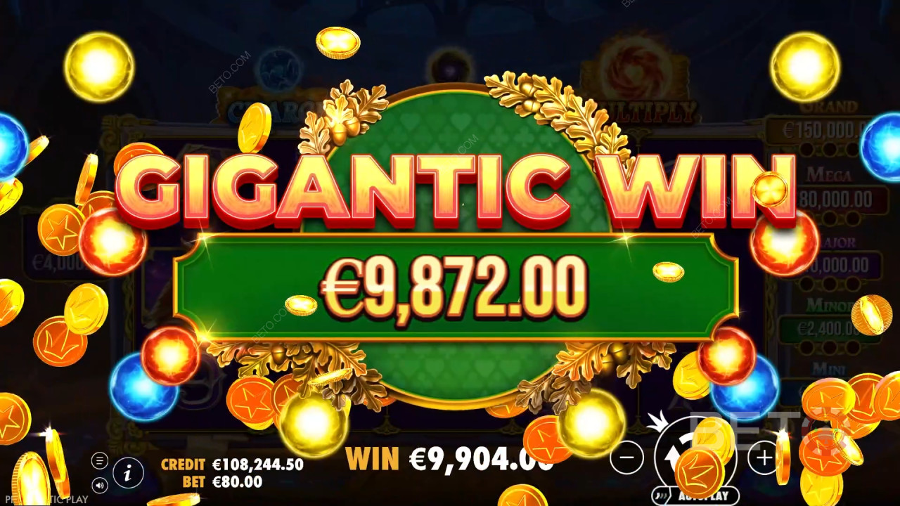 اربح 40,000 ضعف رهانك في فتحة Spellmaster Online Slot!