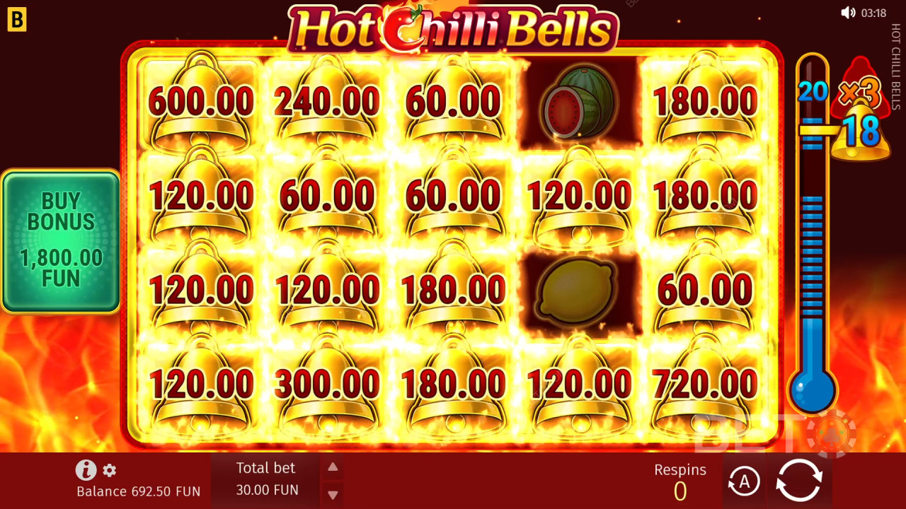مراجعة أجراس الفلفل الحار الساخنة من BETO Slots