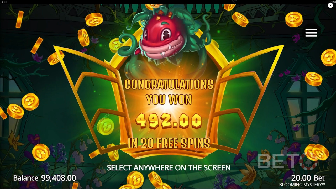 شرح الميزات الإضافية في لعبة Blooming Mystery من Ino Games