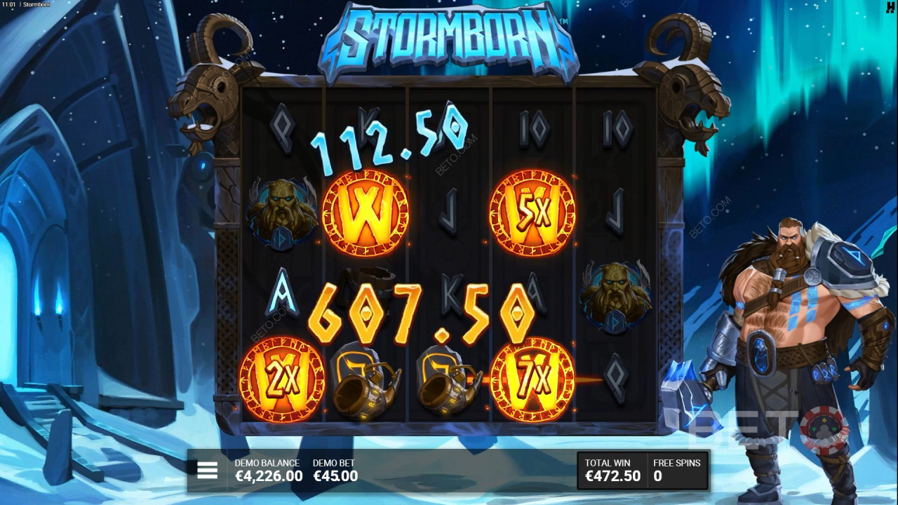 مراجعة Stormborn من BETO Slots
