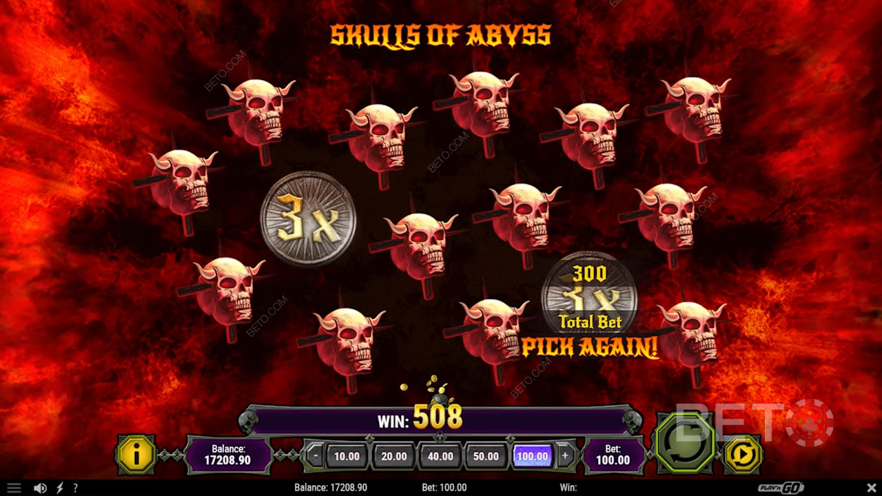اختر الجماجم في وضع Skulls of Abyss للفوز بجوائز نقدية حقيقية وما يصل إلى x20 مضاعفًا