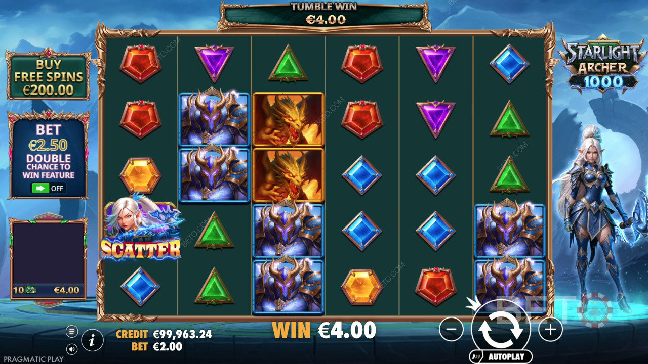 مراجعة لعبة «Starlight Archer 1000» من قبل BETO Slots