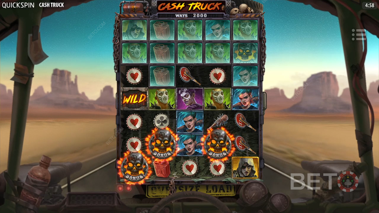مراجعة شاحنة النقود من BETO Slots