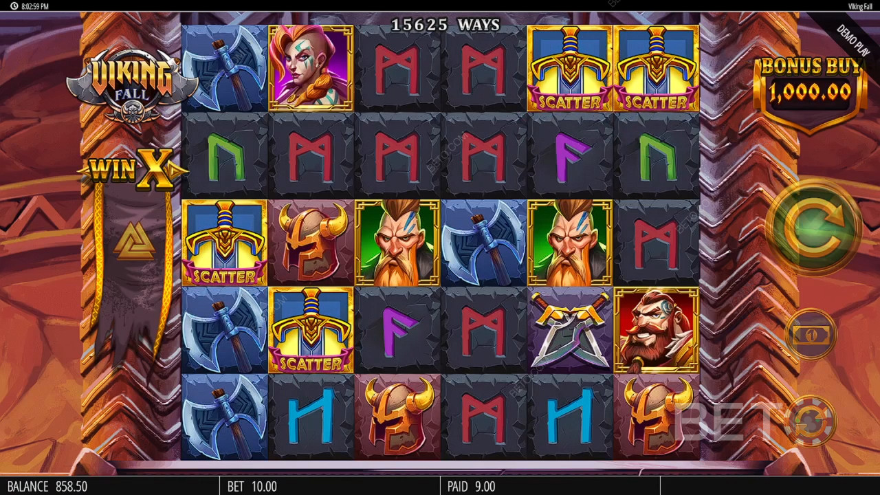 مراجعة خريف الفايكنج من BETO Slots