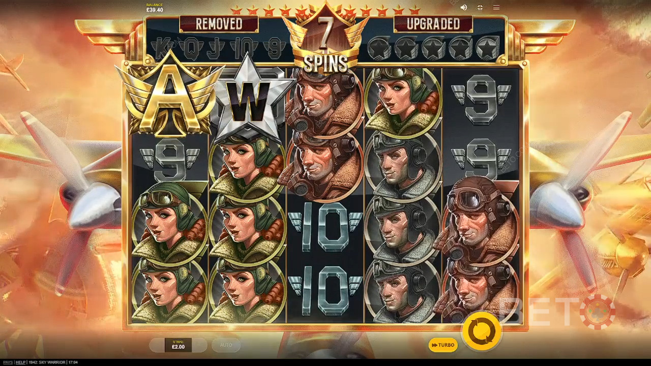 مراجعة 1942 سكاي واريور 1942 من BETO Slots