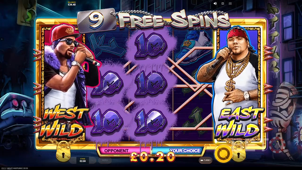 مراجعة Hustling بواسطة فتحات BETO Slots