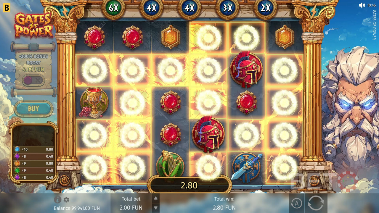مراجعة لعبة «Gates of Power» من قبل BETO Slots