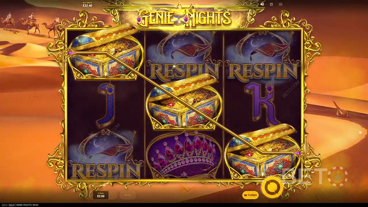 مراجعة ليالي الجني ليالي من BETO Slots