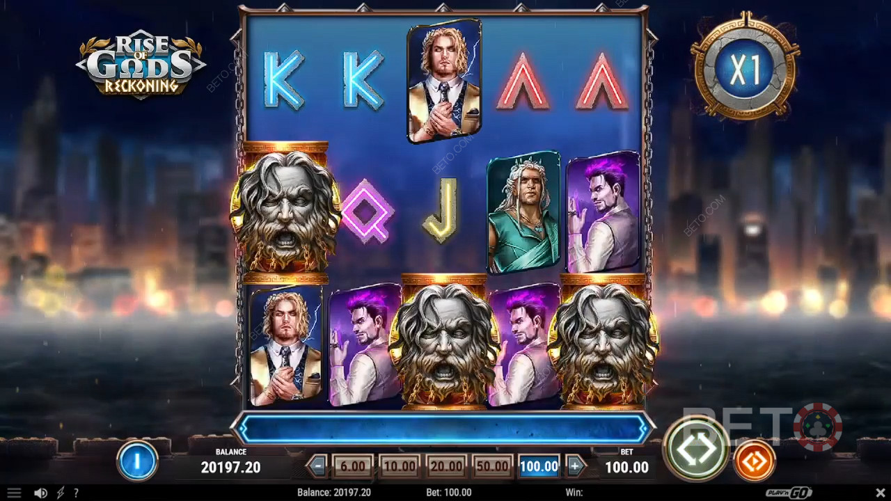 مراجعة Rise of Gods: Reckoning بواسطة BETO Slots