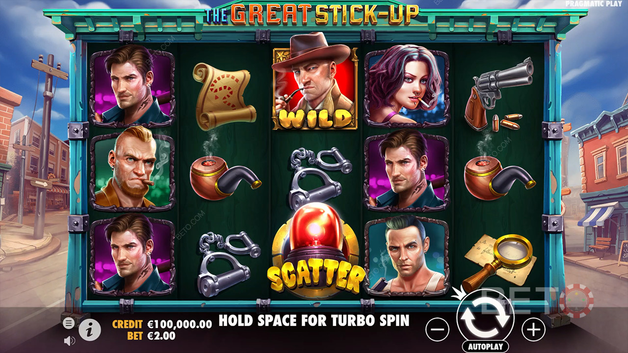 مراجعة The Great Stick-Up-Up Review by BETO Slots