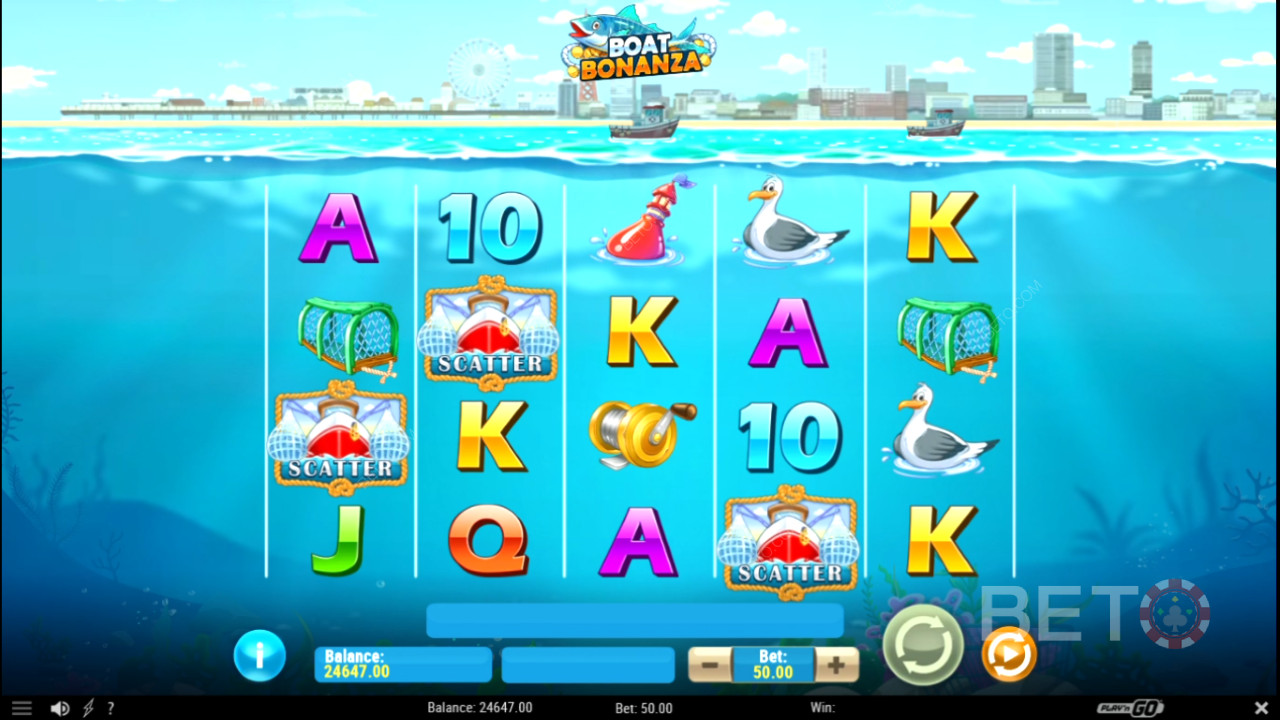 مراجعة لعبة Boat Bonanza من BETO Slots