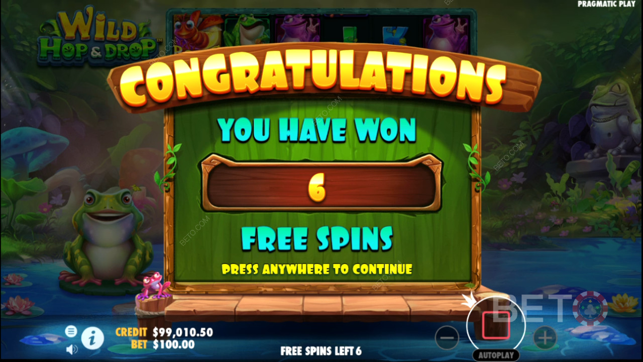 شرح الميزات الإضافية في Wild Hop and Drop بواسطة Pragmatic Play
