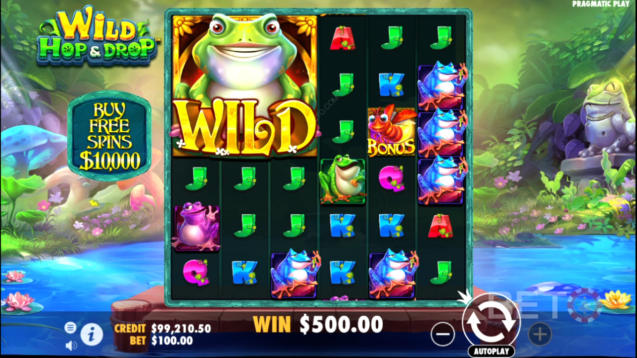 مراجعة لعبة Wild Hop and Drop من BETO Slots