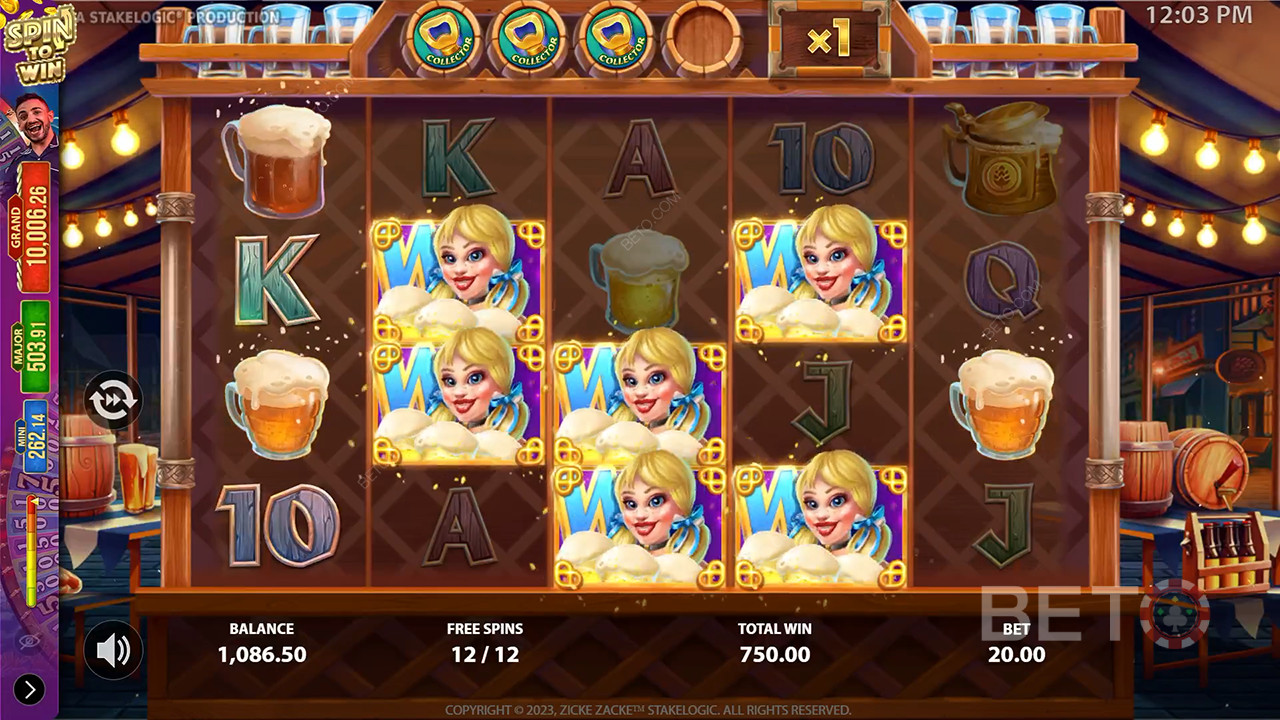 مراجعة Zicke Zacke من BETO Slots