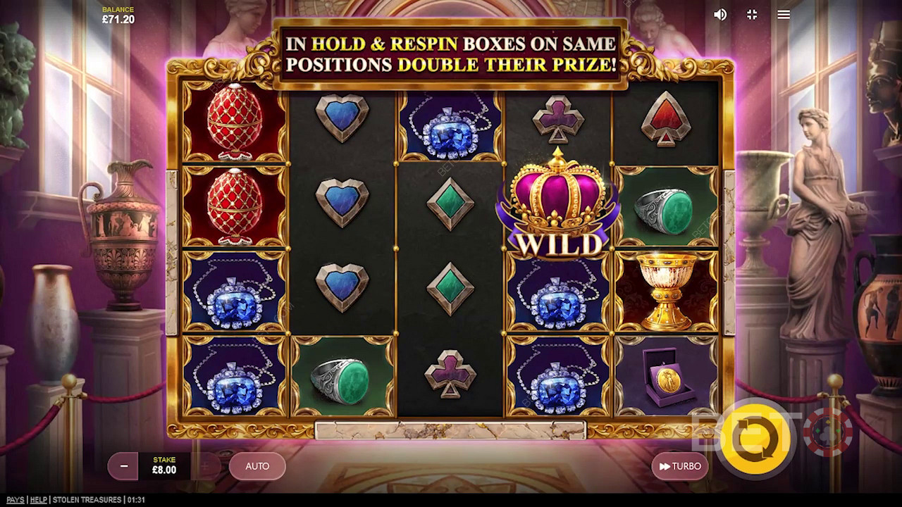 Stolen Treasures اللعب المجاني