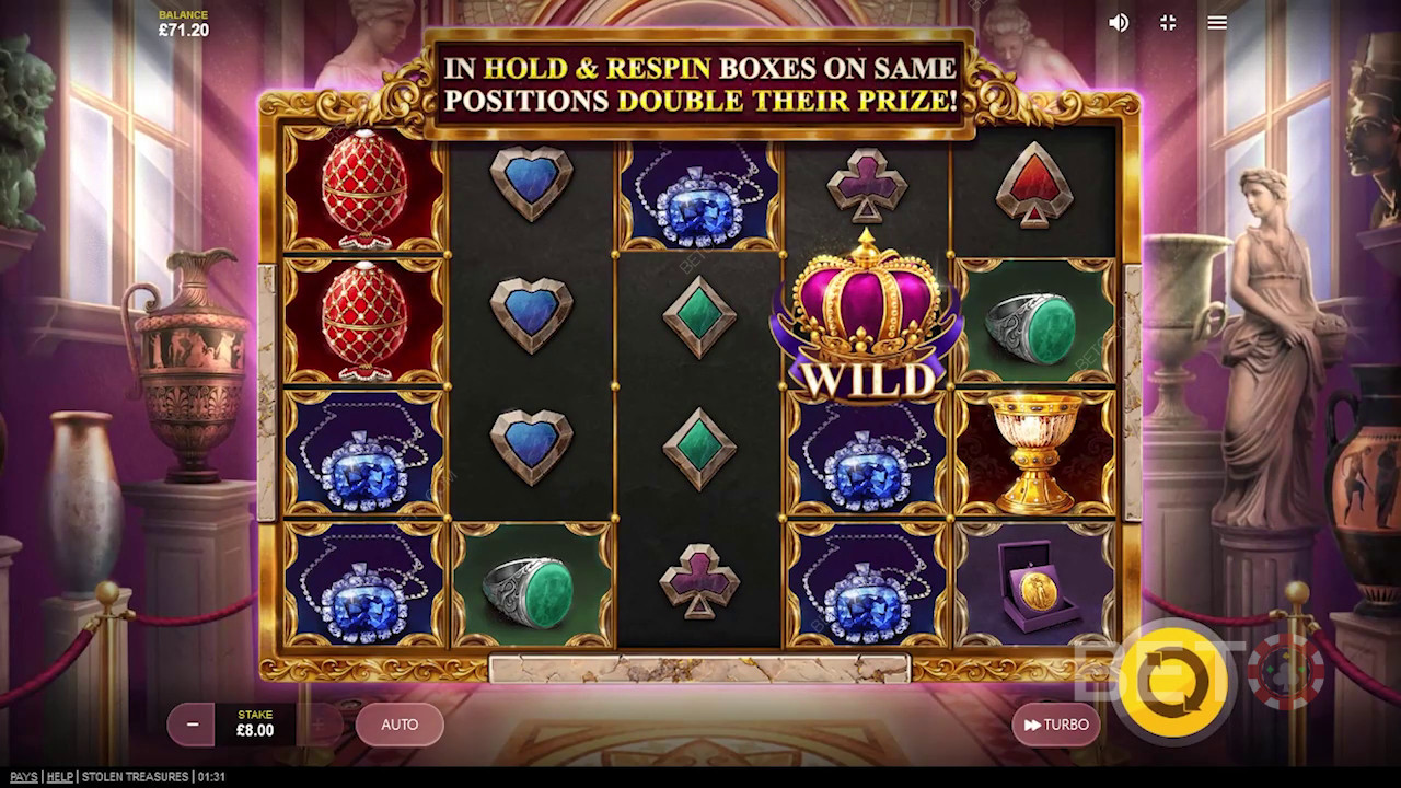 مراجعة لعبة Stolen Treasures من BETO Slots