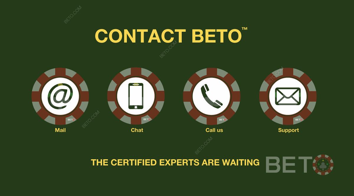 اتصل بـ BETO - خبراء القمار ينتظرون!