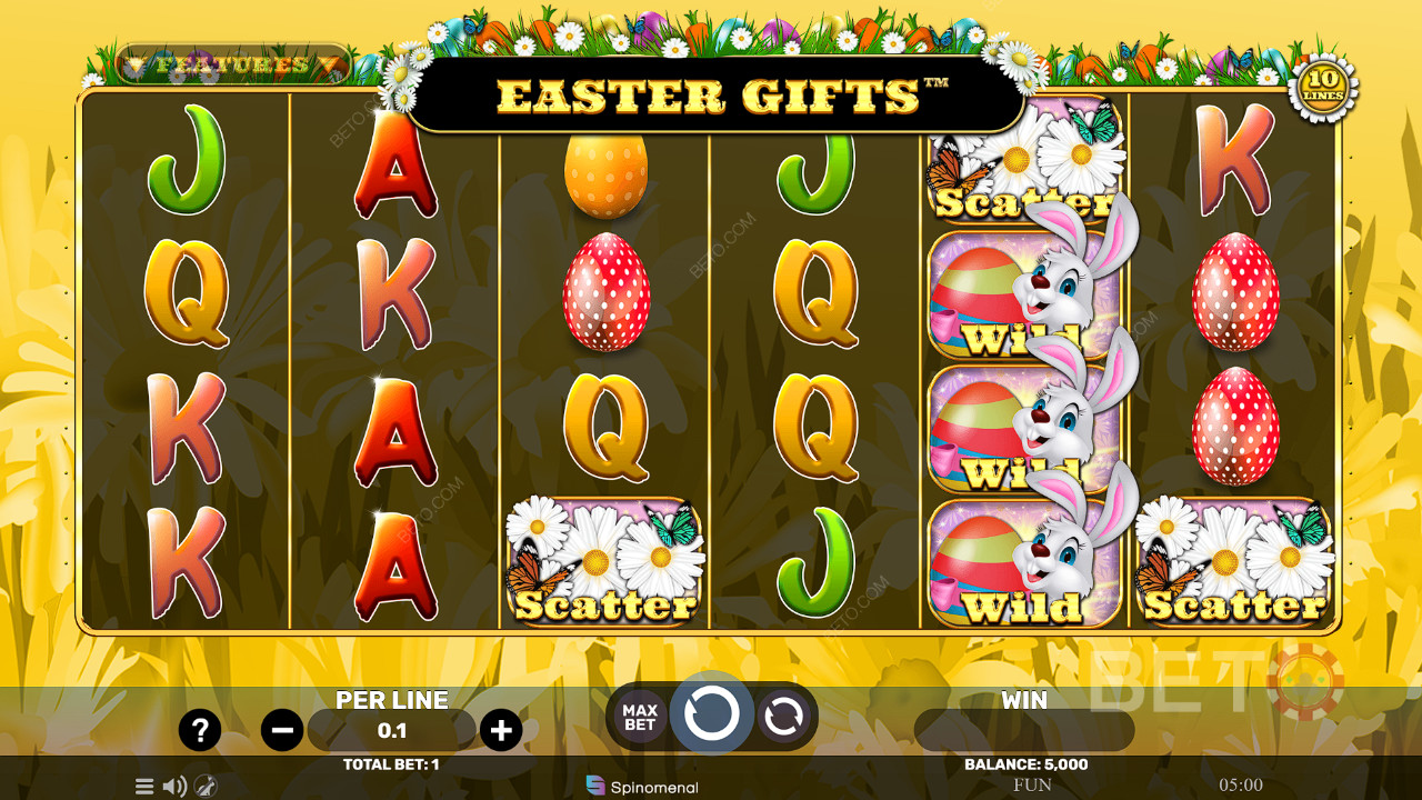 مراجعة هدايا عيد الفصح من BETO Slots