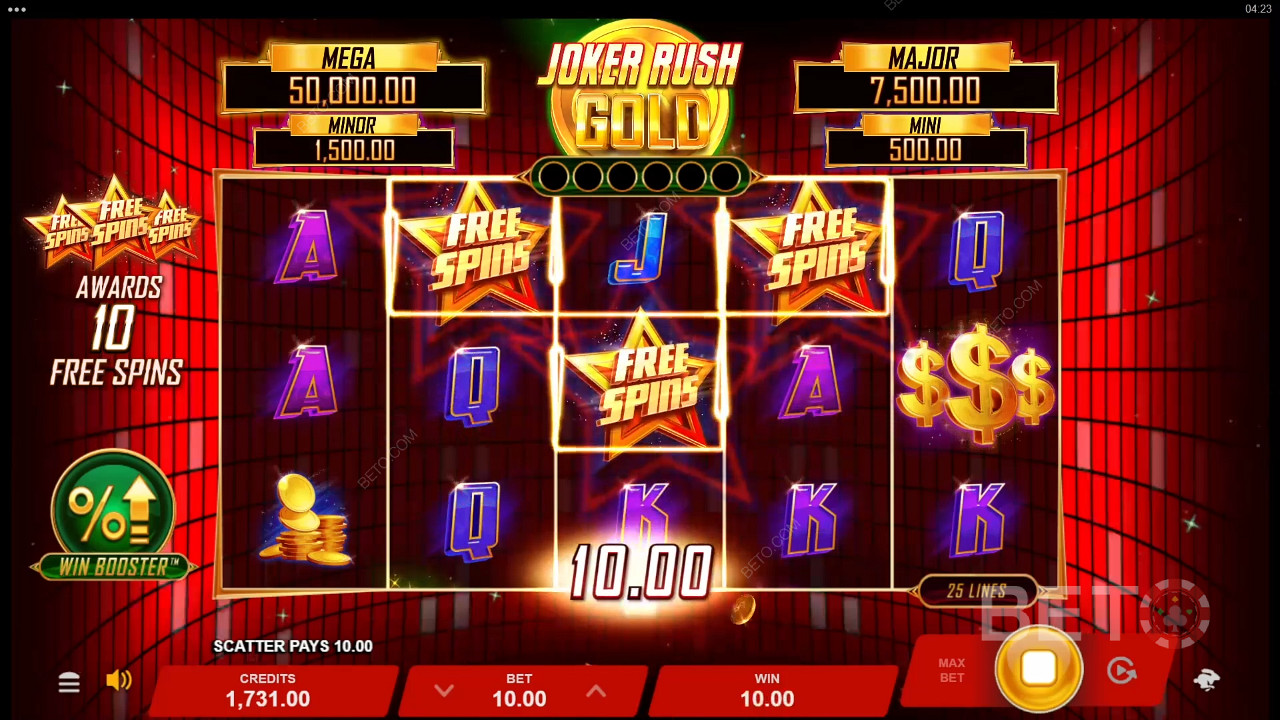 Joker Rush Gold اللعب المجاني