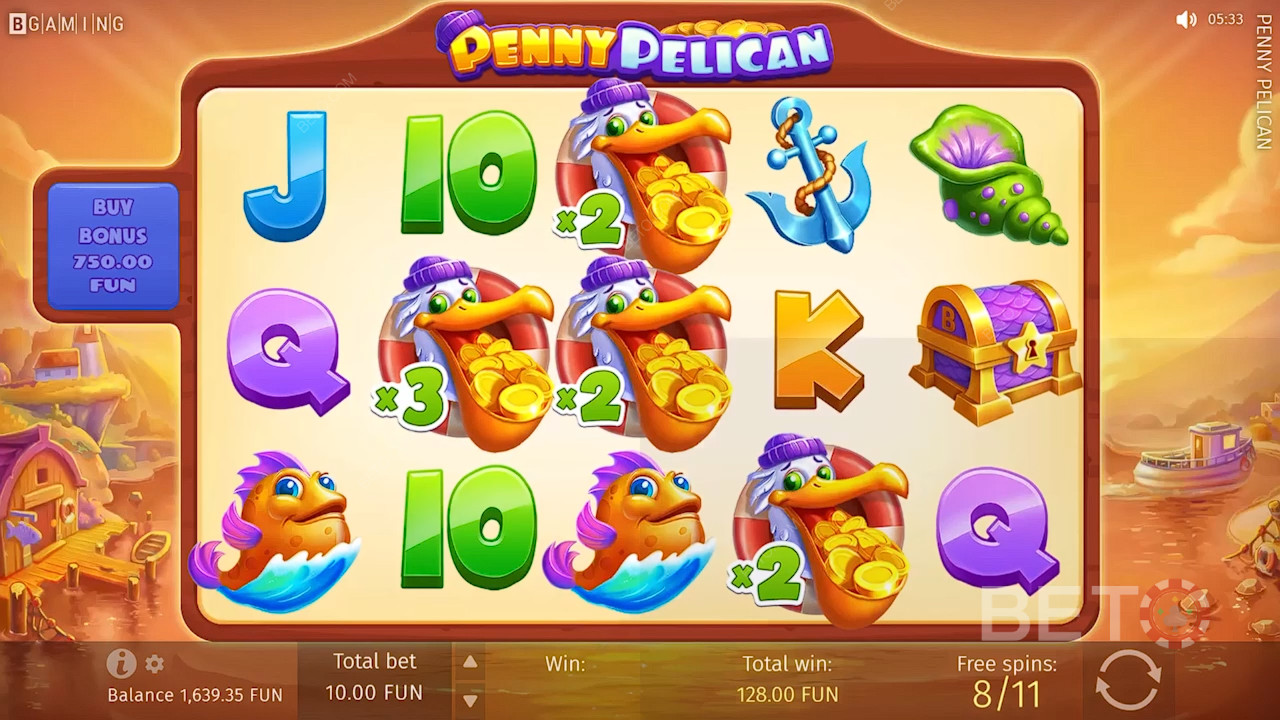مراجعة Penny Pelican من قِبل BETO Slots