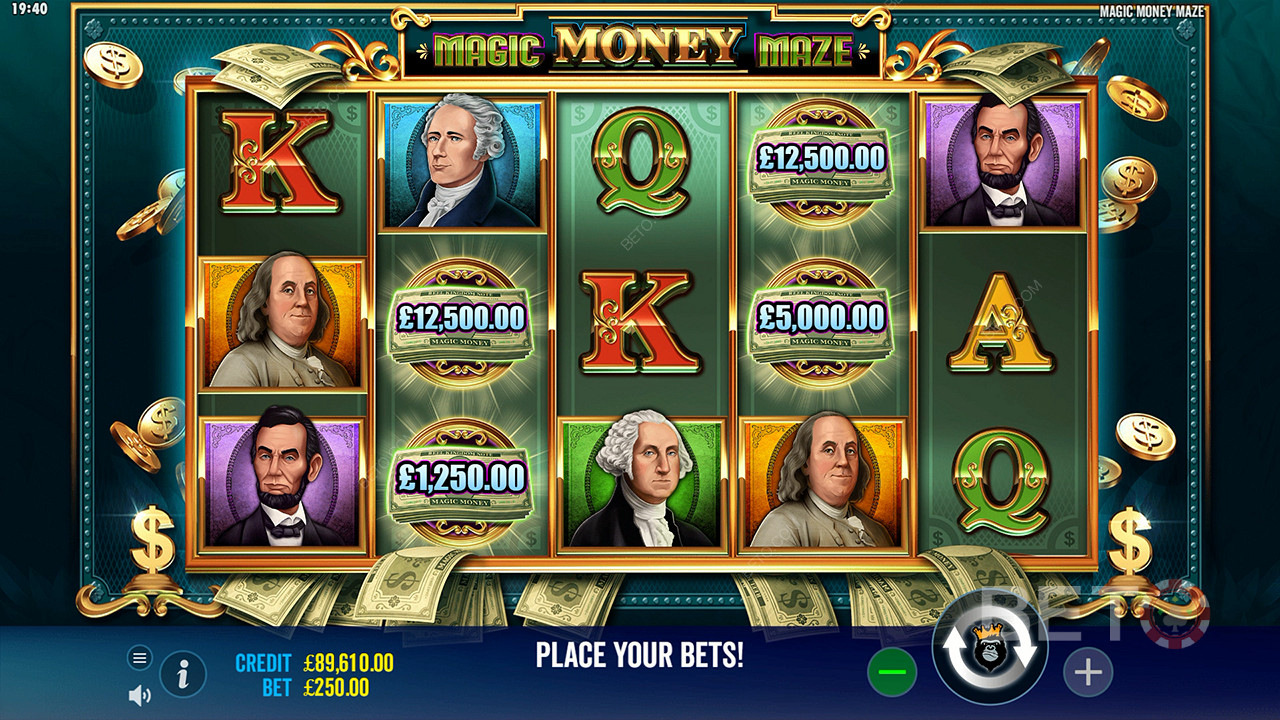 Magic Money Maze اللعب المجاني