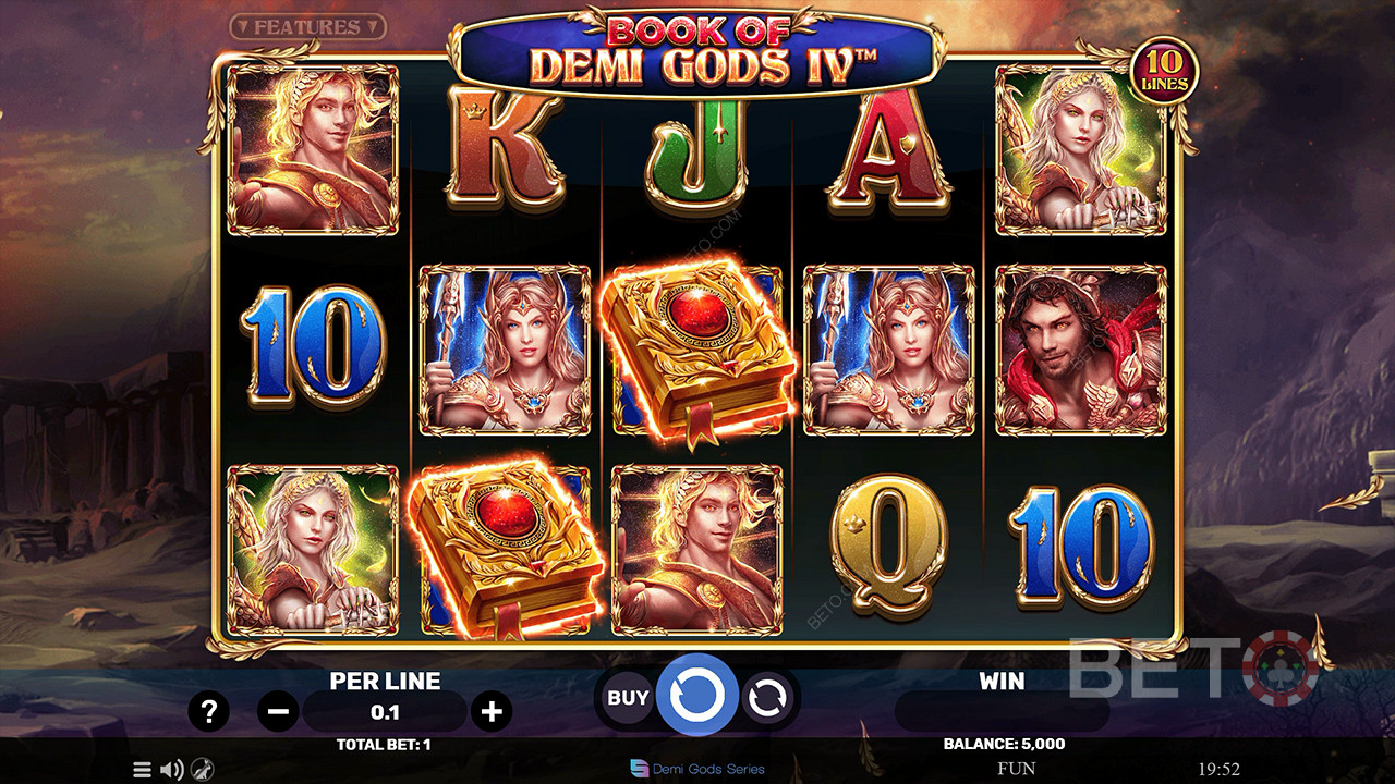 Book Of Demi Gods IV اللعب المجاني