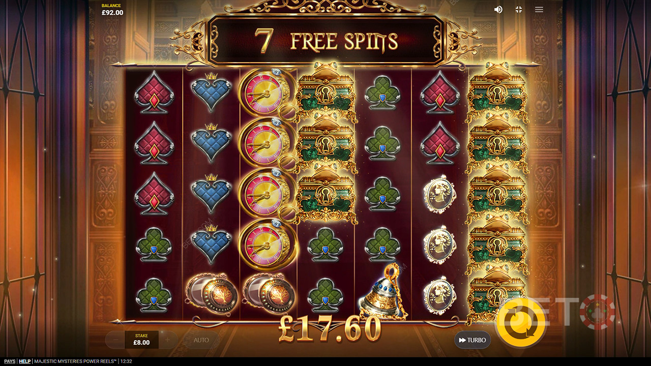 مراجعة بكرات القوة الغامضة المهيبة من BETO Slots